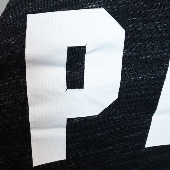 PINK Victoria's Secret Charcoal Grey Lace Up Side Hoodie - Size XSmall - Picture 6 of 10